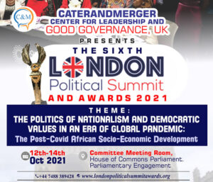 Read more about the article The Sixth London Political Summit and Awards 2021