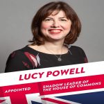 Hearty Congratulations to Hon. Lucy Powell MP