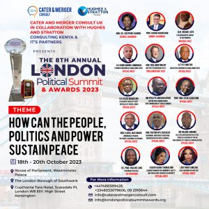 Read more about the article THE LONDON POLITICAL SUMMIT AND AWARDS (LPSA) 2023 PRESS  RELEASE