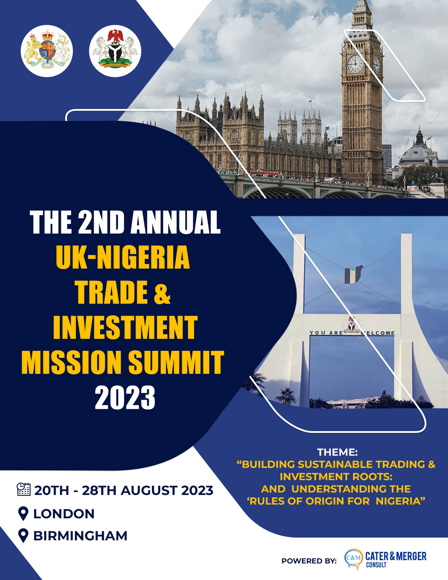 You are currently viewing THE 2ND ANNUAL UK-NIGERIA TRADE & INVESTMENT MISSION SUMMIT 2023