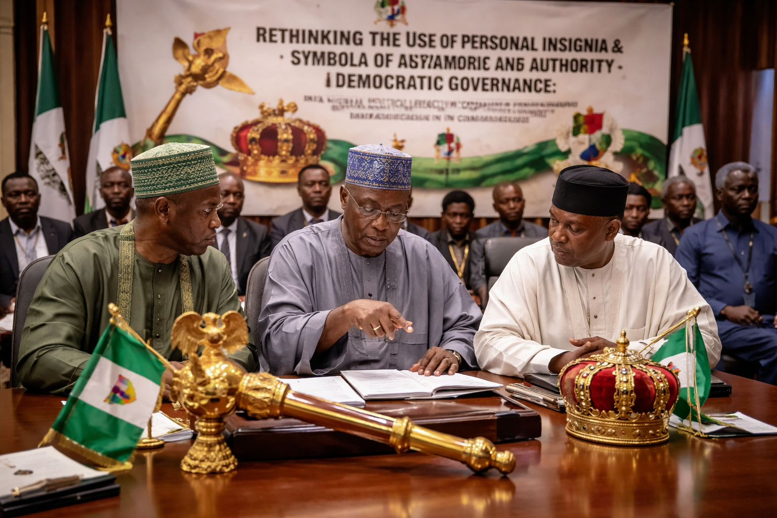 You are currently viewing Rethinking the Use of Personal Insignia and Symbols of Authority in Democratic Governance: A Nigerian Political Reflection in Comparative Perspective.
