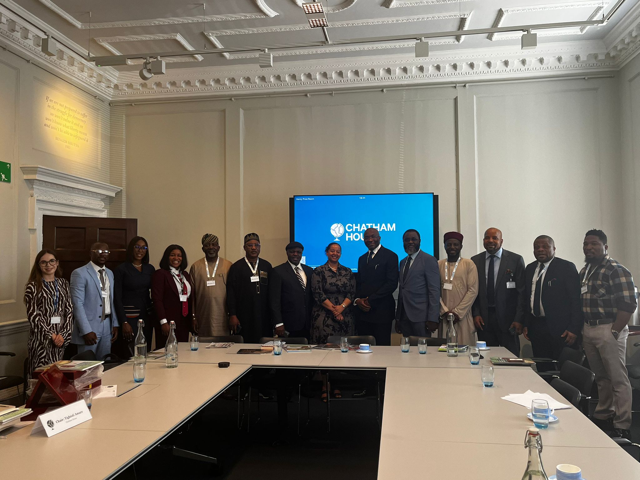You are currently viewing CHATHAM HOUSE ROUNDTABLE DIALOGUE ON NIGERIA’S 2027 ELECTIONS: DEPUTY SPEAKER BENJAMIN KALU ADVOCATES ELECTORAL REFORMS AND SECURITY MEASURES