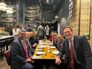 Read more about the article Godson Azu Joins Parliamentary Leaders and Guests at Fundraising Dinner in Support of Oliver Ryan MP’s Constituency Work